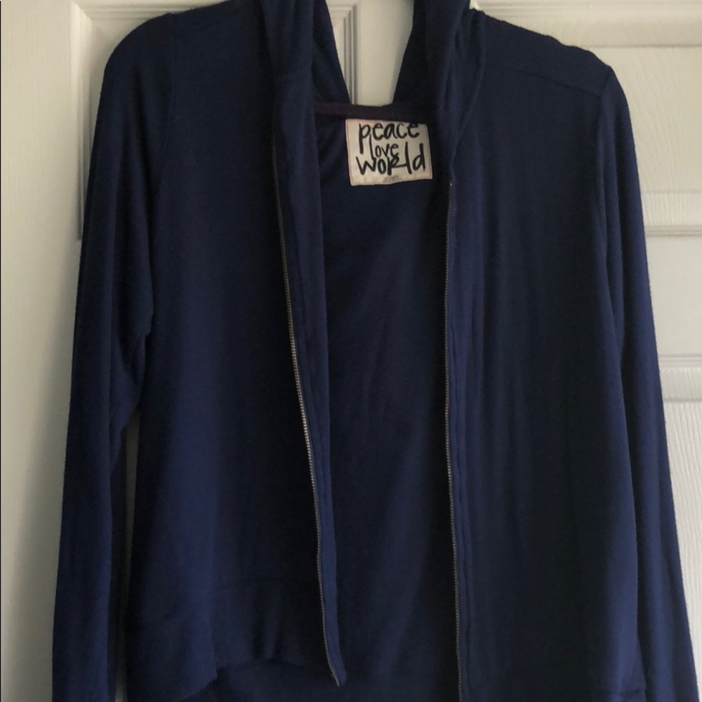 Like new Peace Love World reversible jacket in XL